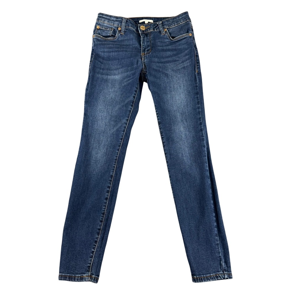 STS Blue Skinny Jeans Dark Wash Denim Mid Rise Slim Fit Size 26